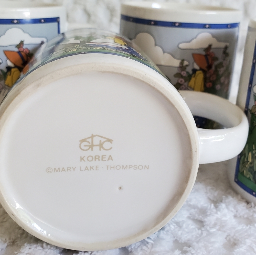 Set of 3 Vintage Mary Lake Thompson Cups - Picture 6 of 12